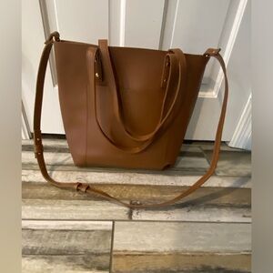 Henny +Lev Brown Leather Tote